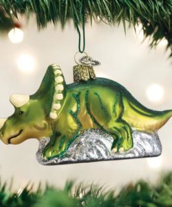 Triceratops Ornament