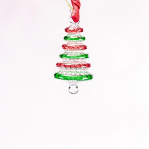 Egyptian Glass Ornament Swirl Tree