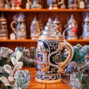 Santa at Home Stein by King Werk