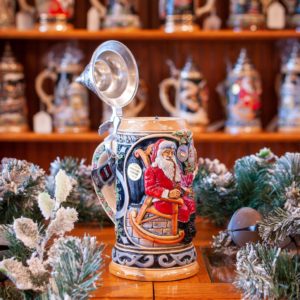 Santa at Home Stein by King Werk