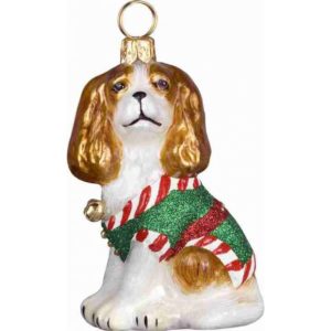 Cavalier King Santa'S Little Ornament