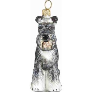 Schnauzer Gray Ornament