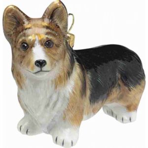 Corgi Tri Color Ornament