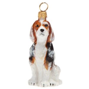 Beagle Snowy Ornament