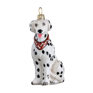 Dalmation with Bandana Ornament