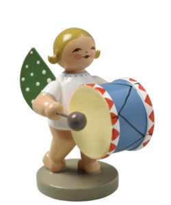 Blonde Haired Angel with Bass Drum  by Wendt & Kühn