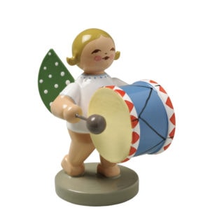 Blonde Haired Angel with Bass Drum  by Wendt & Kühn
