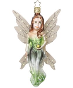 Florindel Fairy in Green Dress Ornament