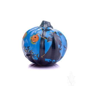 Haunted Jack O'Lantern with Ghost