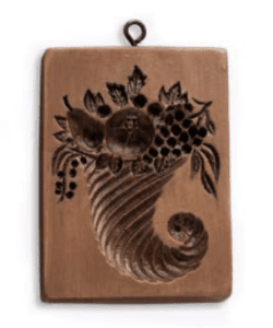 Fruit Cornucopia Cookie Mold