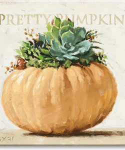 Pretty Pumpkin Giclee Wall Art