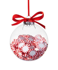 Peppermint Filled Ornament