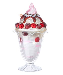 Ice Cream Sundae Ornament
