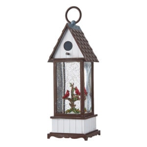 Cardinal Light Water Birdhouse