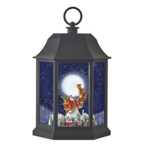 Santa Flying Water Lantern
