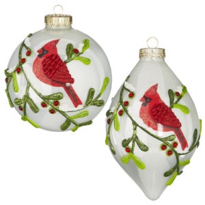 Cardinal Ball Ornament