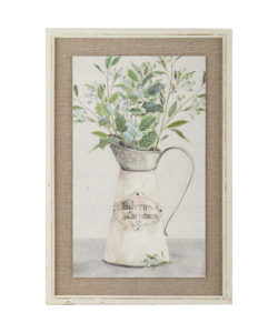 Merry Christmas Floral  Print