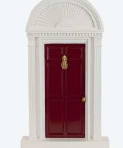 Byers' Choice Red Door with Pineapple