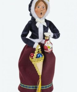 Byers' Choice Woman with Glass Ornaments