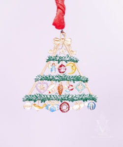 Gift Pyramid Pewter Ornament by Wilhelm Schweizer