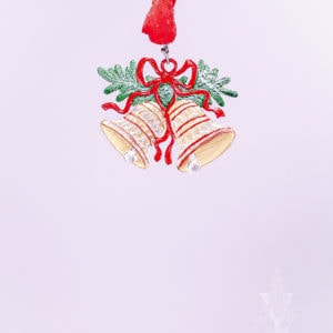 Bells Pewter Ornament by Wilhelm Schweizer