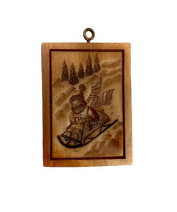 Happy Sledder Cookie Mold