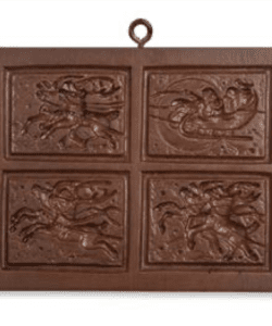 Santa?s Dashing Reindeer Cookie Mold
