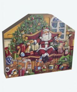 Byers' Choice Santa's Throne Advent