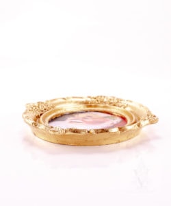 The Personification of Christmas: A Portrait Of Santa (Gold Frame Wall Art)