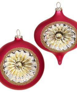 Matte Pink Eye Ornament