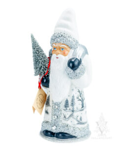Santa White Tree Scene