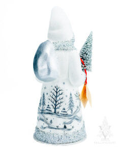 Santa White Tree Scene