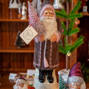 Ino Schaller Santa With Brown Edge And Roses