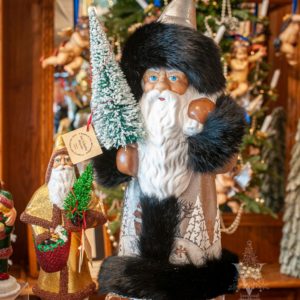 Ino Schaller Santa In Grey With Scene