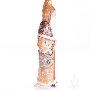 Statement Gingerbread Father Christmas With Toys and Instruments