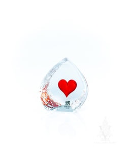 Målerås Swedish Crystal Heart (Small)