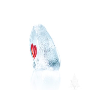 Målerås Swedish Crystal Heart (Large)