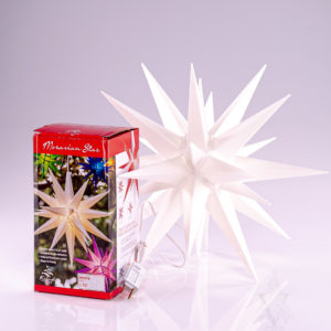 Large Warm White Moravian Star (LED)