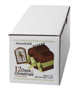 Twelve Days of Christmas Cookie Mould Reproduction Complete Set