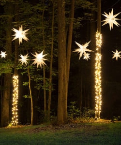 Large Warm White Moravian Star (LED)