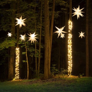 Large Warm White Moravian Star (LED)