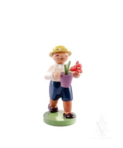 Small Boy with Flower by Wendt & Kühn