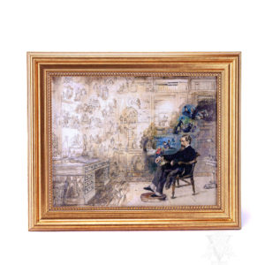 Framed Reproduction of Dickens' Dream