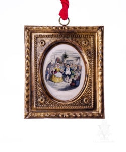 Mr. Fezziwig's Ball Brass Frame