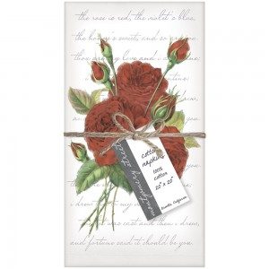 Roses Guest Napkins (Set of 2)