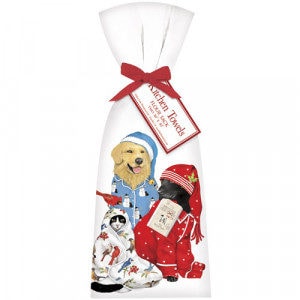 Pets In Pajamas Towel