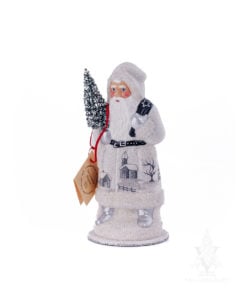 Ino Schaller White Santa With Grey Landscape