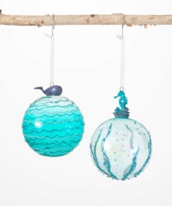 Sea Life Ball Ornament (Assorted)