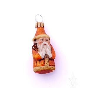 MAROLIN Tiny Santa Ornament