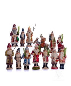 Miniature Father Christmas — Complete Set